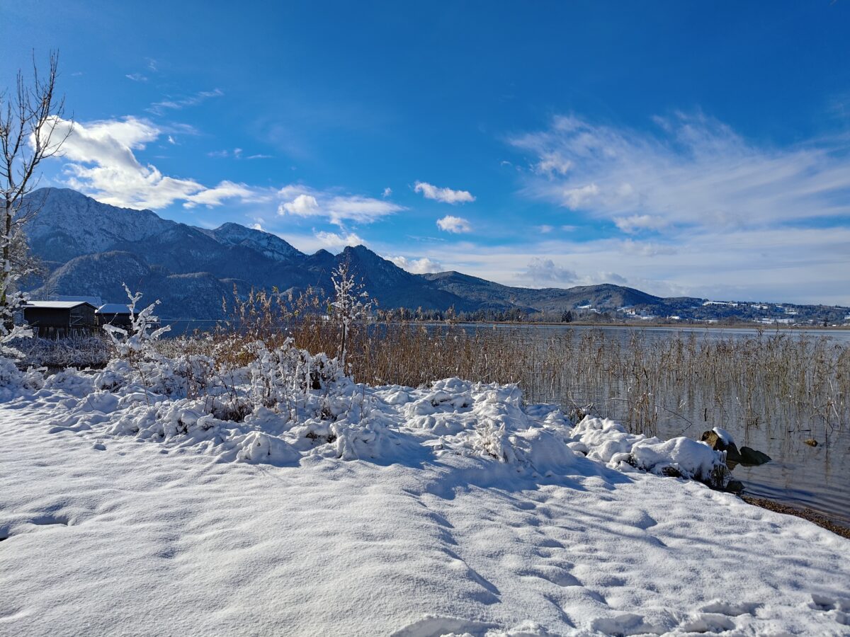 Kochelsee im Winter